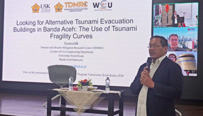 USK Gelar Simposium Bahas Infrastruktur Tangguh Iklim