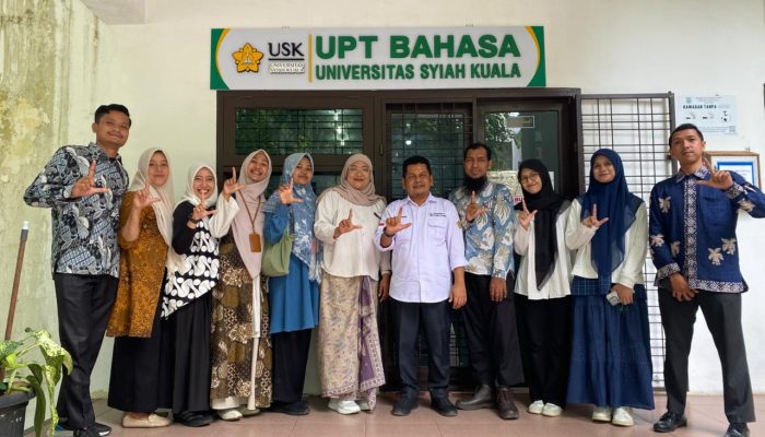 Benchmarking ke USK, UPA Bahasa ISBI Perkuat Kolaborasi