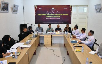 KIP Lhokseumawe Tetapkan 141.596 Pemilih pada Triwulan Kedua
