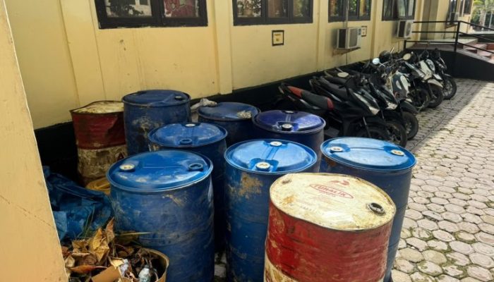 Polisi Amankan Dua Ton BBM Subsidi Diduga Disalahgunakan