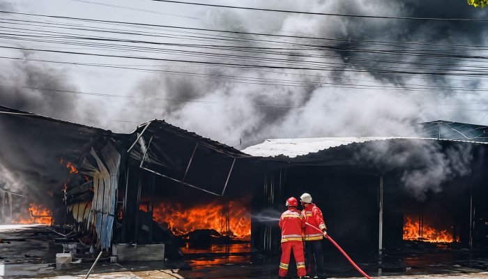 Kebakaran Lamteumen Hanguskan Rumah Kos Bengkel dan Warkop