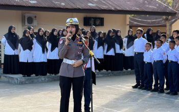 Satlantas Bireuen Tanamkan Budaya Tertib Berlalu Lintas Sejak Dini