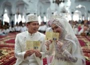Sebanyak 275 Pasangan Menikah di Masjid Raya Baiturrahman Aceh
