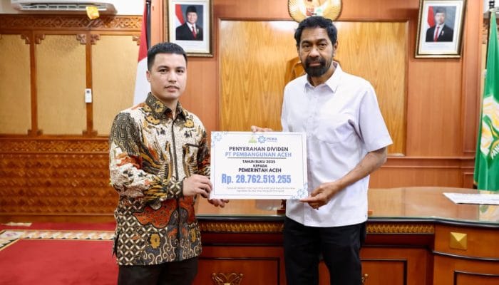 PT PEMA Setor Dividen Rp28,7 Miliar untuk Aceh