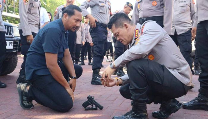 Kapolresta Banda Aceh Sidak Personel, Cek Urine dan Ponsel