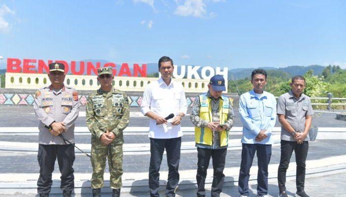 Sekda Aceh Hadiri Peresmian Bendungan Rukoh dan Keureuto