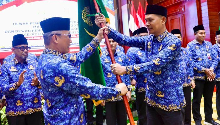 Sekda Resmi Pimpin KORPRI Aceh Hingga 2030