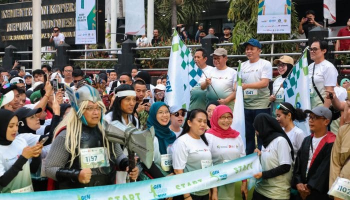 Pramono Apresiasi Gen Coop Run Meriahkan Car Free Day