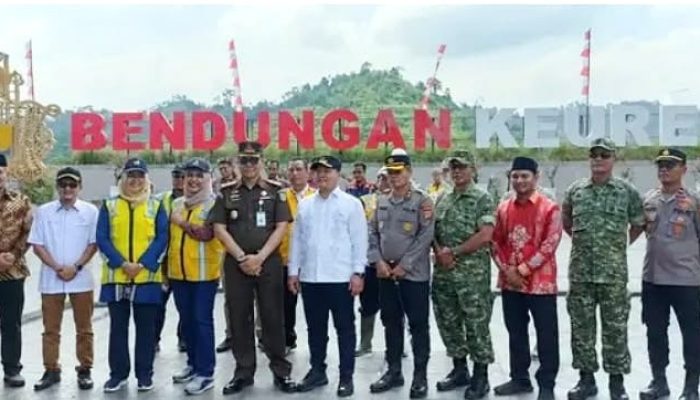 Ayah Wa Hadiri Peresmian Bendungan Krueng Keureuto Presiden Prabowo