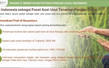 BRIN: 2.564 Spesies Tanaman Bisa Jadi Pangan Lokal