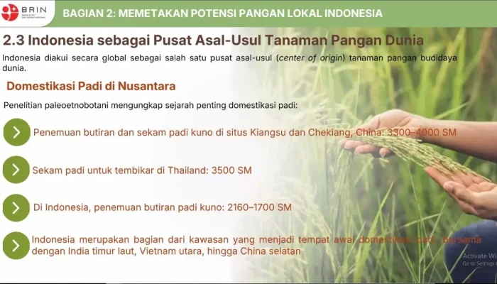 BRIN: 2.564 Spesies Tanaman Bisa Jadi Pangan Lokal