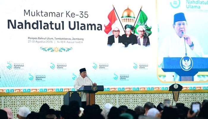 Prabowo Tegaskan Peran NU Jaga Stabilitas Bangsa