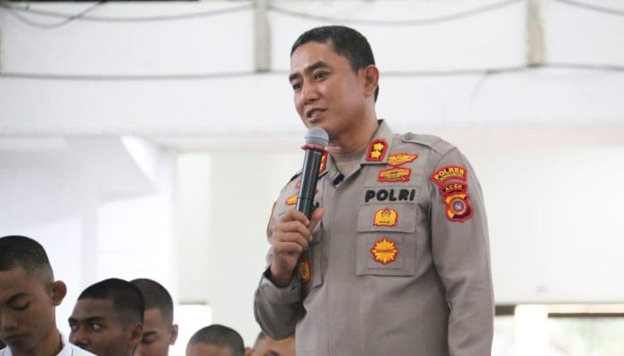 Kapolres Lhokseumawe Ajak Mahasiswa Jaga Keutuhan NKRI