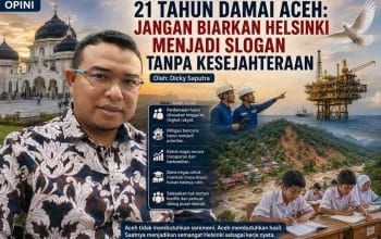 21 Tahun Damai Aceh: Jangan Biarkan Helsinki Jadi Slogan