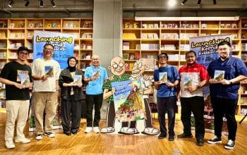 JNE dan Grasindo Luncurkan Komik tentang Kurir, Gandeng Kang Maman dan Mice Cartoon