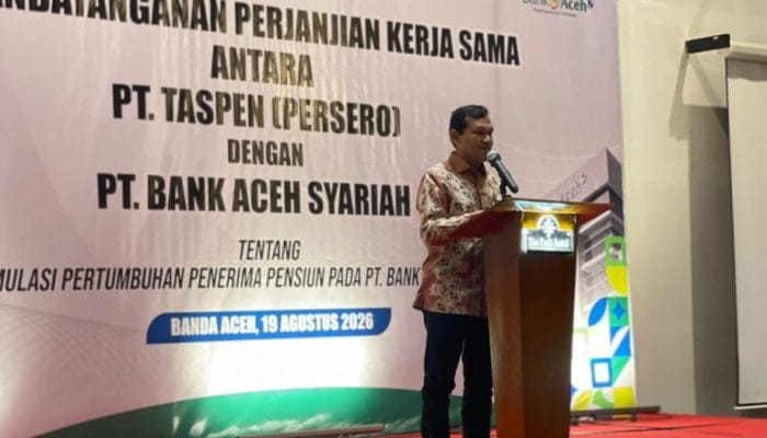 Wagub Aceh Minta TASPEN Salurkan Zakat Melalui Baitul Mal
