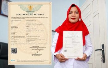 Inovasi Nalor Karya Adrina Susanti Resmi Bersertifikat Hak Cipta