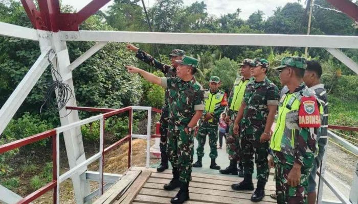 Itdam IM Tinjau Jembatan Perintis di Agara