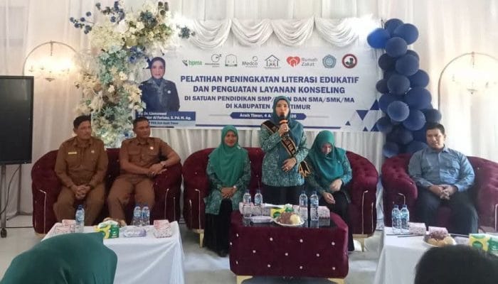 Ketua TP PKK Aceh Timur Serukan Penguatan Budaya Literasi