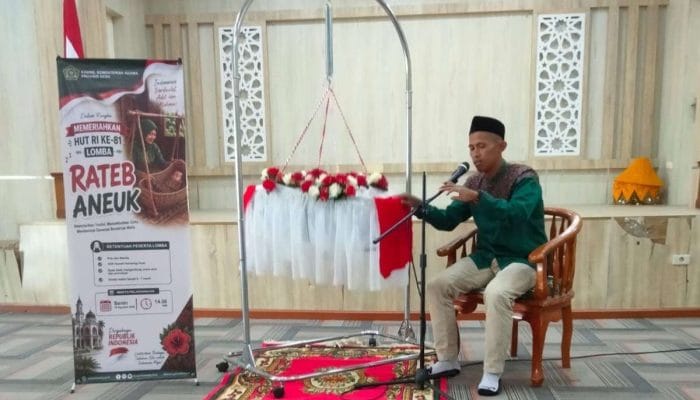 Kemenag Aceh Hidupkan Kembali Tradisi Rateb Aneuk