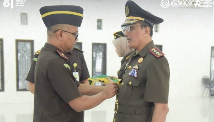 Rajendra Dharmalinga Wiritanaya Resmi Jabat Kajari Pidie