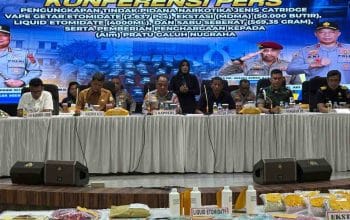 Keuchik Aktif di Aceh Utara Ditangkap Bawa 50 Ribu Ekstasi