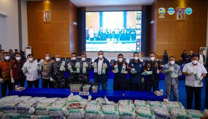 BNN Gagalkan Penyelundupan 1,3 Ton Ketamine di Natuna