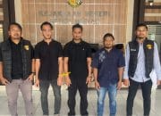 Tiga Tersangka Pencurian Besi Jembatan Bener Meriah Diserahkan