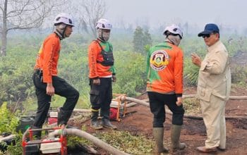 Prabowo Perintahkan Tambahan Helikopter Hadapi Karhutla Kalimantan