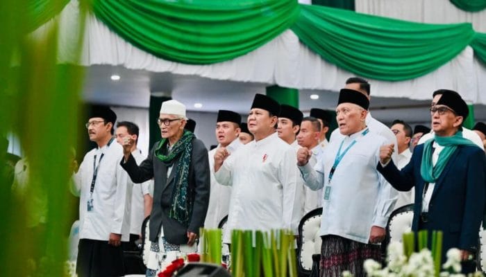 Prabowo Tutup Muktamar ke-35 NU di Jombang