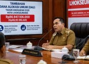 Lhokseumawe Dapat Tambahan DAU Rp86,95 Miliar