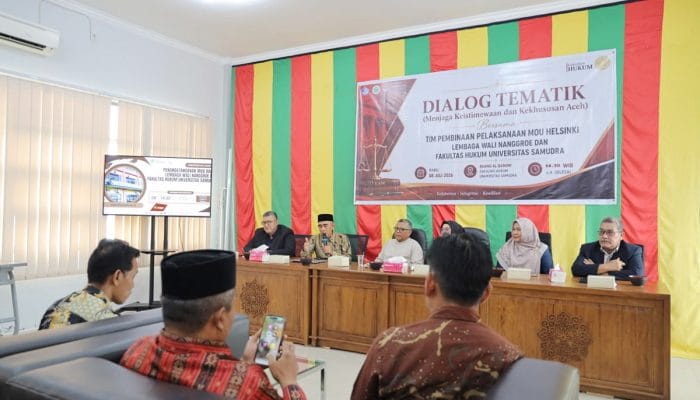 20 Tahun Mou Helsinki, Lembaga Wali Nanggroe dan Universitas Samudra Dorong Evaluasi Kekhususan Aceh