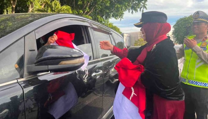 Sambut HUT ke-81 RI, Pemko Banda Aceh Bagikan 800 Bendera