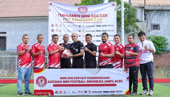 16 Tim Berebut Piala AMFI Aceh Cup HUT Kemerdekaan RI