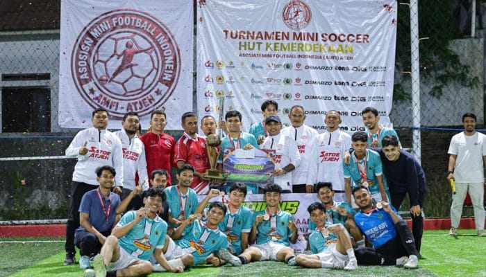 Tekuk Opanindo Solong 1-0, Tuna FC Juara AMFI Aceh Cup HUT RI 2026