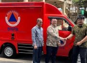 BNPB Serahkan Mobil Dapur Umum kepada Aceh Utara
