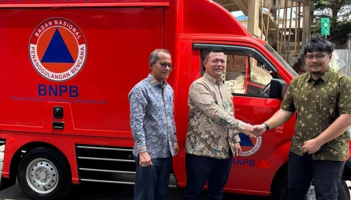 BNPB Serahkan Mobil Dapur Umum kepada Aceh Utara