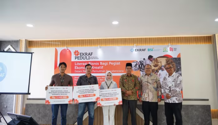 Pelaku Ekraf Aceh Tamiang Dapat Bantuan Modal Pascabencana