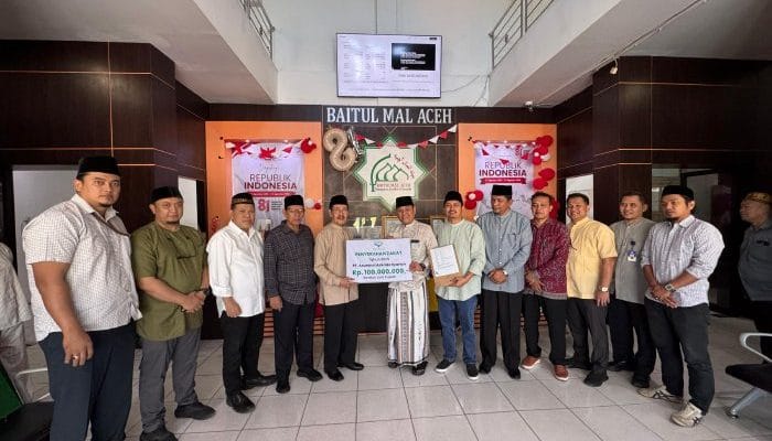 Askrida Syariah Percayakan Zakat Rp100 Juta ke BMA