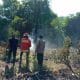 Buang Sampah Diduga Picu Kebakaran Lahan Banda Aceh