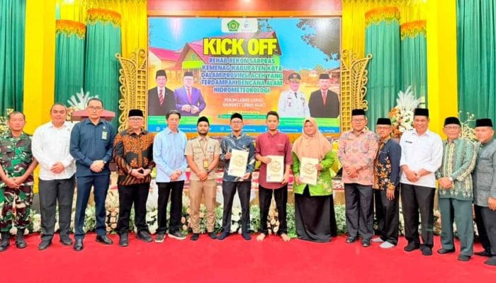 Kemenag Percepat Rehab Rekon Pascabencana di Aceh