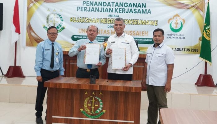 Unimal Gandeng Kejari Wujudkan Tata Kelola Kampus Lebih Profesional