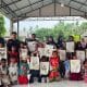 Mahasiswa KKN Unimal Ajak Anak Desa Kreasi Ecoprint