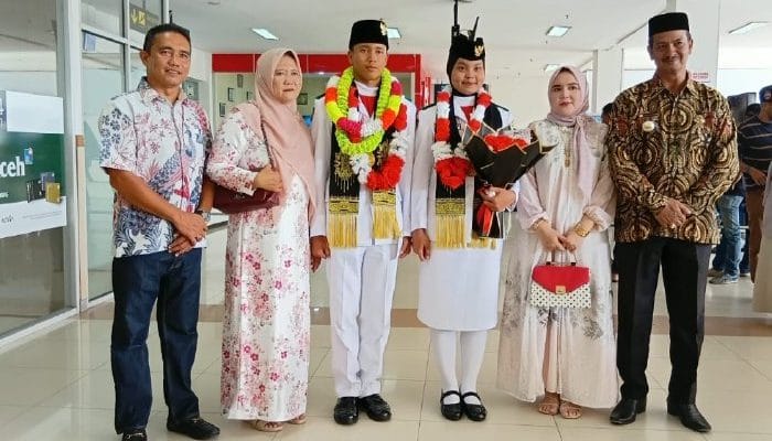 Hibban Annafis, Putra Kuta Baro Pulang Paskibraka Nasional