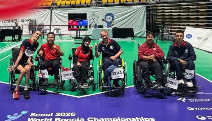 Boccia Indonesia Borong Tiga Emas di Seoul