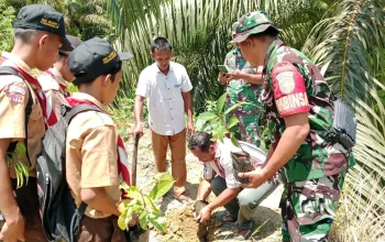 Sambut HUT TNI, Kodim Subulussalam Tanam Pohon