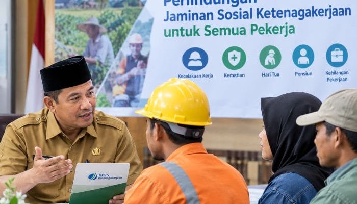 Pemkab Nagan Raya Perluas Jaminan Sosial Pekerja Rentan