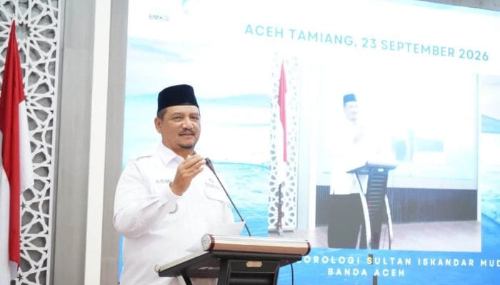 Buka SLCN, Bupati Aceh Tamiang Tekankan Nelayan Siaga Cuaca