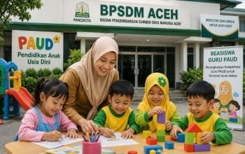 43 Guru PAUD Aceh Lulus Seleksi Beasiswa Pemerintah