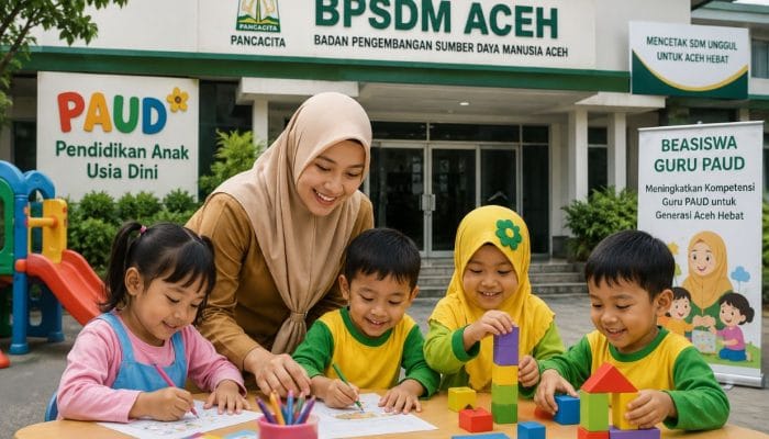 43 Guru PAUD Aceh Lulus Seleksi Beasiswa Pemerintah